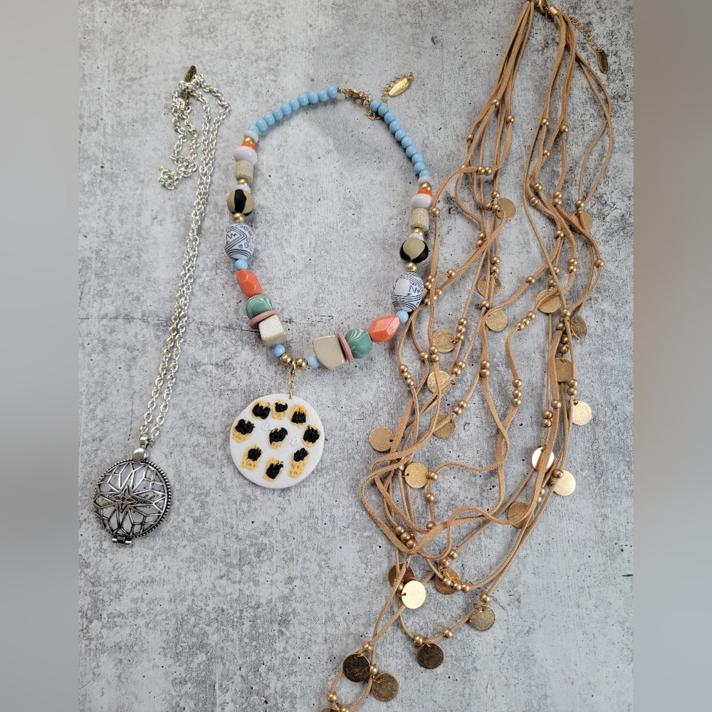 Plunder Statement Necklace Lot